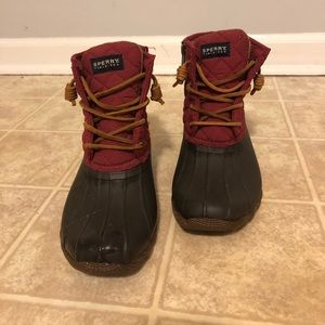 Sperry Duck Boots size 6